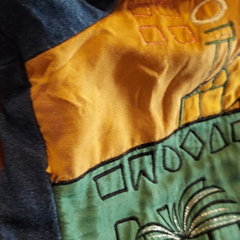 Vintage 80's 90's Ultimate Art To Wear  Denim Jacket - Picture 10 of 12